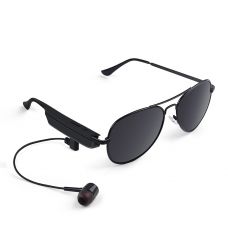 Бездротова Bluetooth гарнітура окуляри Gelete A8 Black (3193-9132)