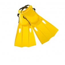 Ласти для плавання Intex 55936, розмір S, 35-37(EU), під стопу ≈ 22-24 см, жовті