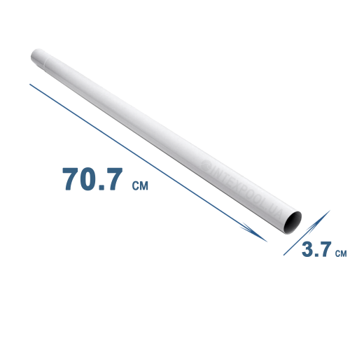 Вертикальна стійка Intex 12810 для круглих басейнів Metal Framе (литий) висотою 76 см, діаметром 305, 366 см