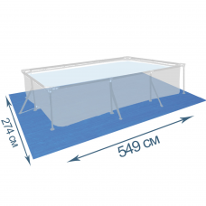 Підстилка для басейну InPool 55012, 549 х 274 см, прямокутна